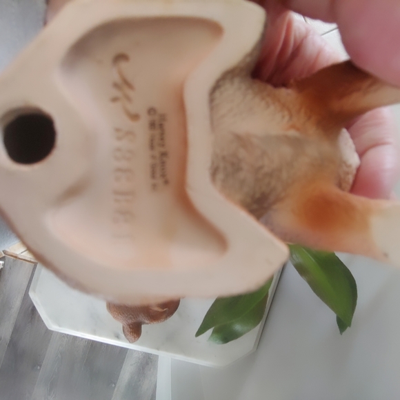 Vintage Harvey Knox Pair of Hand Painted Japan Rabbits, 1983 Global Art. - Picture 13 of 14